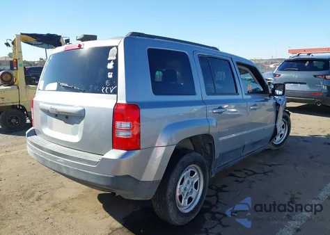 2017 Jeep Patriot Sport Fwd from USA, damaged, VIN 1C4NJPBB7HD152842